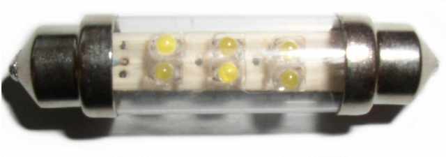Festoon 44mm Wild Psycho Bulb Instrument Panel Gauge Colored Led Bulbs Lights Lamps