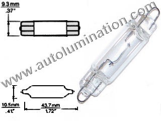 Festoon 561 Clear Incandescent Bulb Instrument Panel Gauge Colored Led Bulbs Lights Lamps