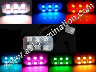 Color Selectable Bulb Instrument Panel Gauge Colored Led Bulbs Lights Lamps