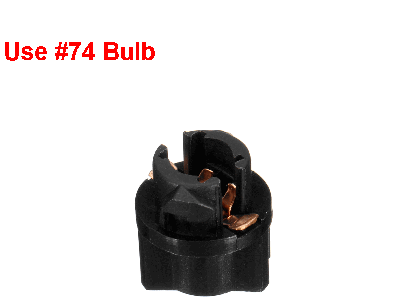 Autolumination provides Twist Lock Bases for T.5 Instrument Panel Gauge Colored Led Bulbs Lights Lamps