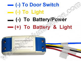  Light Dimmer Module Instrument Panel Gauge Colored Led Bulbs Lights Lamps