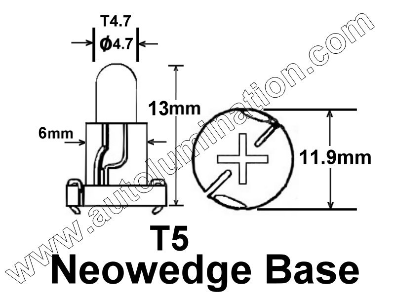 Neowedge,Type C (T5),T4.7,5019519-AA