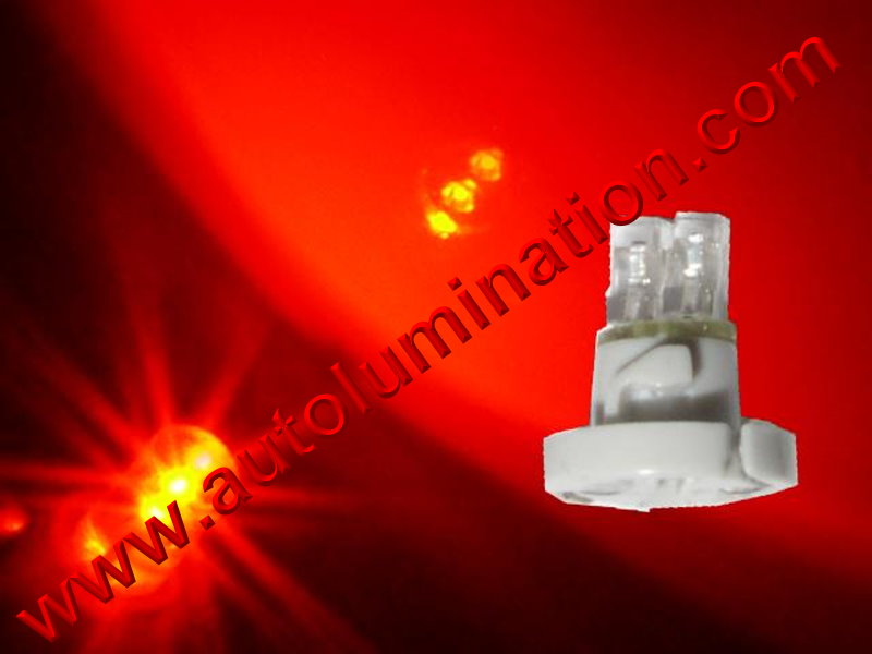 8x Neo Wedge LED Bulbs T3 T4 T5 White Blue Red Green Amber 