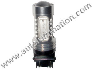 22 Watt Cree 3157 replaces  3047 3057 3155 3156 3157 3157LL 3357 3454 3457 3757 4057 4114 4114LL 4114K 4157 4157LL Tail Light Turn Signal Bulb