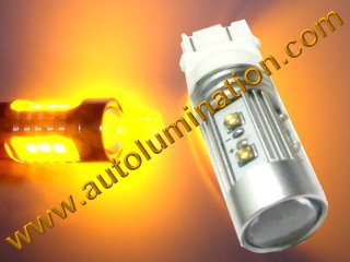 Front AMBER LED Turn Signal Light Bulb 3157 3457 4157 FOR Mercury Chevrolet 3056 