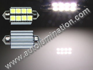 211 212 E211-2 6429 COB Glass Retro 42mm BMW Festoon Dome License Led Light Bulb