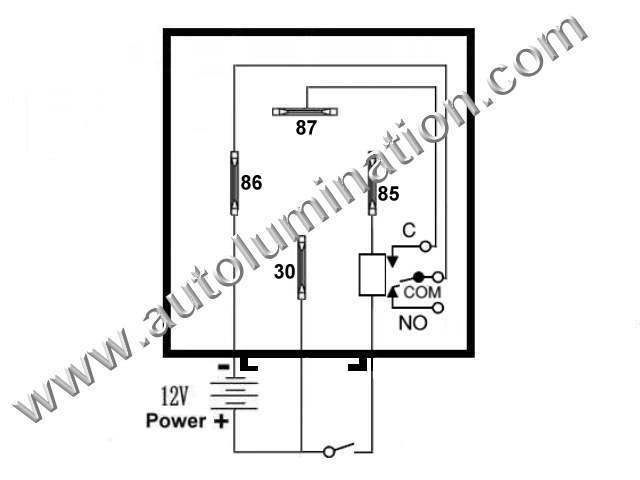 relay wiring schematic