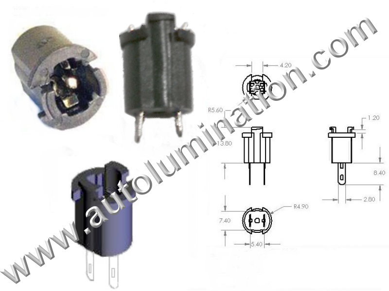 PC161 Miniature Instrument Panel Light Bulb Rear Lighting New OEM GE 23036 