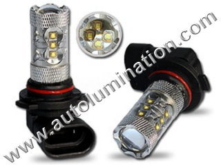 9005 P20d HB3A 6000K Super White LED 80 Watt Cree High Powered Headlight Bulb