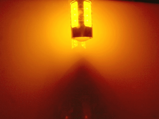 SMD LED Light Switchback White Orange 3157 Bulbs Combo Resistor Turn Signal 