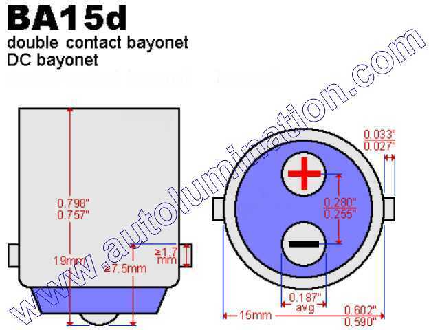 Ba15d Base to MR16 Bulb Adapter Socket