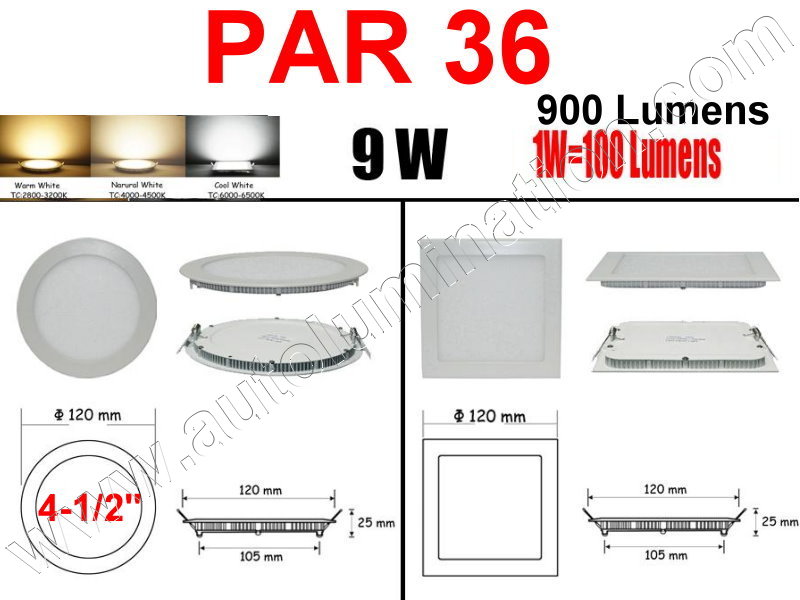 Cree Recessed Led Ceiling Panel Down Lights PAR 36