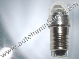 1449 E10 Screw Base Bulb Replaces: 52, 258, 428, 432, 1446, 1447