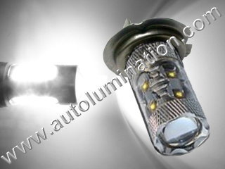 H4 P43t 6000K Super White 50 Watt Osram LED High Powered Headlight Bulb