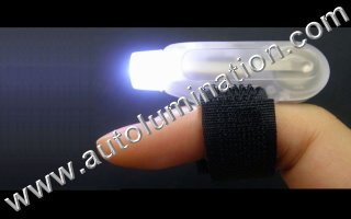 Led Finger Flashlights White