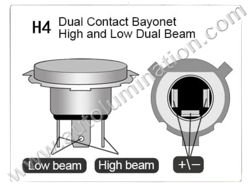 p43t Headlight Base