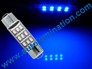 #211-2 212-2 212 211-2LL 214-2 578 T-3 FESTOON BULB DOUBLE END CAP BASE - 9SMT Led  T-3 Festoon,  Double End Cap Base,  #211-2 