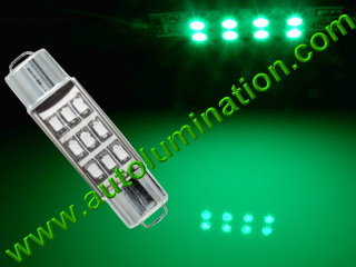 #211-2 212-2 212 211-2LL 214-2 578 T-3 FESTOON BULB DOUBLE END CAP BASE - 9SMT Led  T-3 Festoon,  Double End Cap Base,  #211-2 