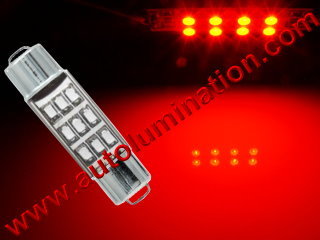 #211-2 212-2 212 211-2LL 214-2 578 T-3 FESTOON BULB DOUBLE END CAP BASE - 9SMT Led  T-3 Festoon,  Double End Cap Base,  #211-2 