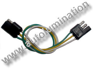 3 wire way Trailer Connector Male Female