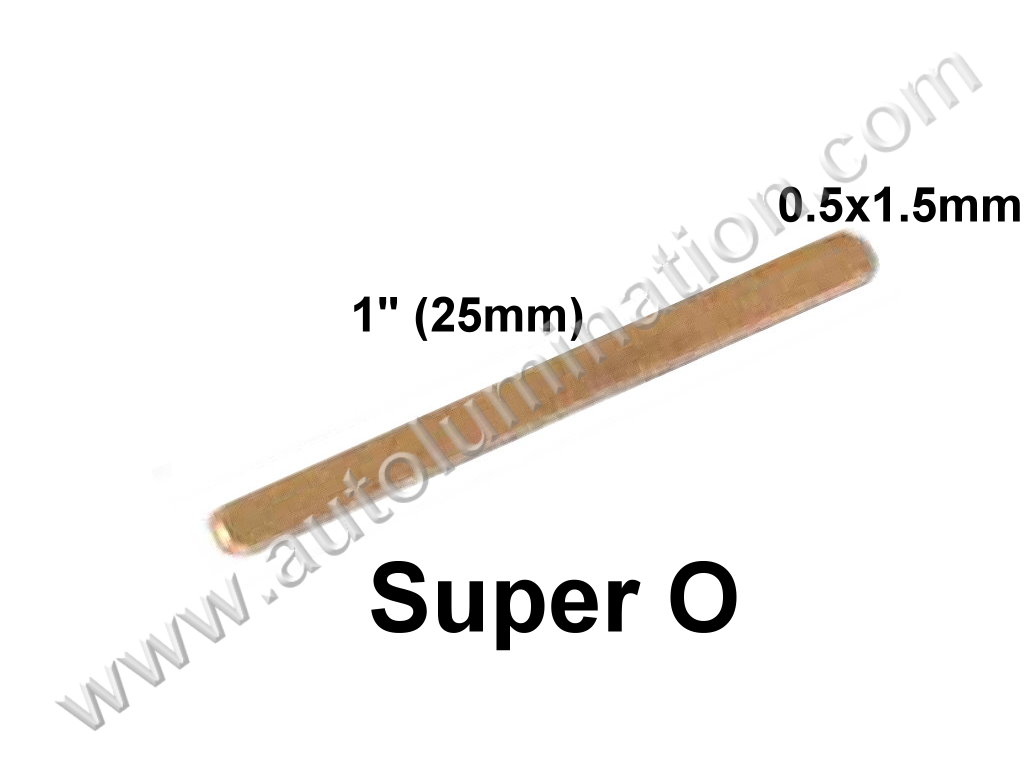 Lionel 31-15, Super O Gauge Copper Ground Rail Pins