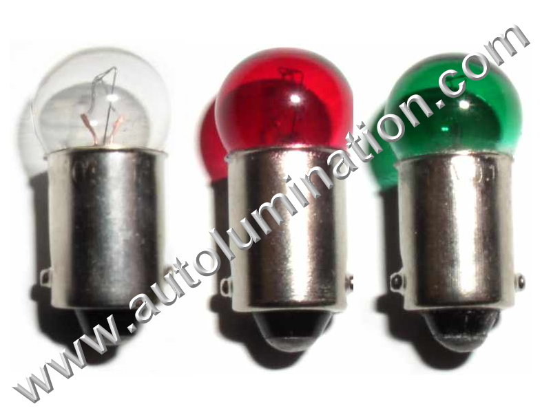 1445 G3-1/2 Ba9s 18V Dyed Glass Incandescent Bulb