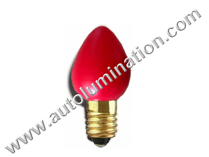 Lionel 1442 C6 E10 18V Street Lamp Light Post Led Bulb Red