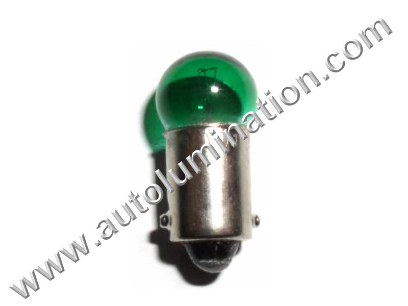 RED & GREEN 18 VOLTS SCREW BASE BULB LIONEL PARTS # 1447 5 EACH COLOR 