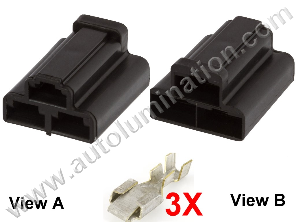 Connector Kit,,02962510,,Packard, Delphi, Aptiv ,56 Series,,black,02962510,,,GM, Chevrolet, Chrysler