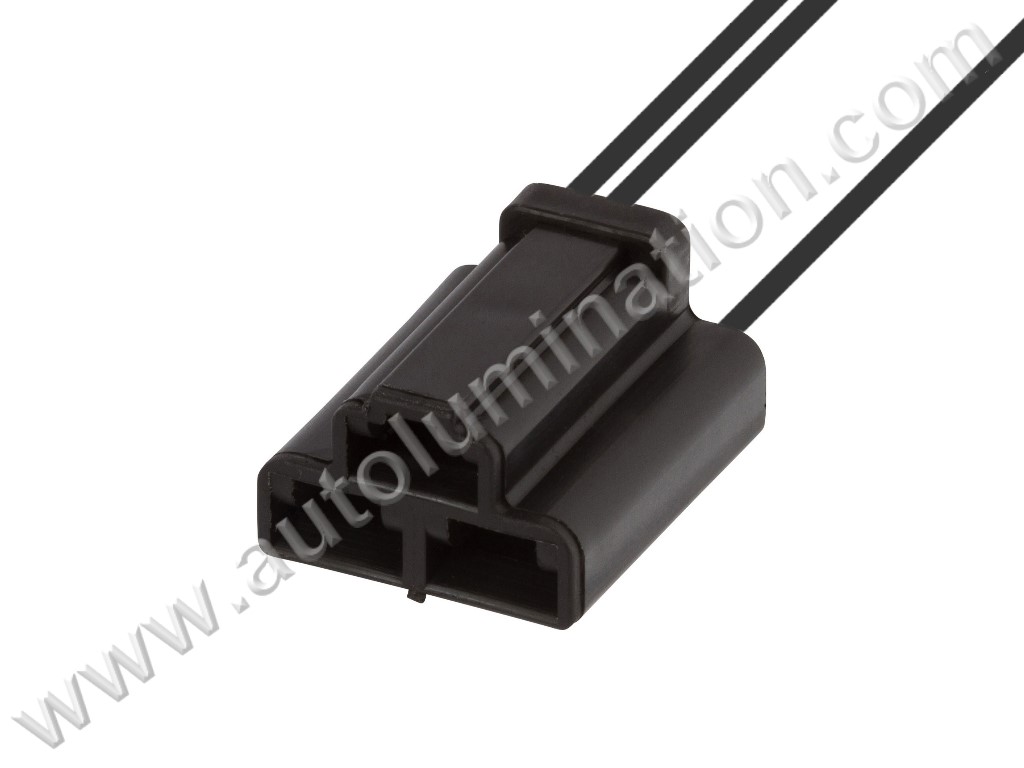 Pigtail Connector with Wires,,02962510,,Packard, Delphi, Aptiv ,56 Series,,black,02962510,,,GM, Chevrolet, Chrysler