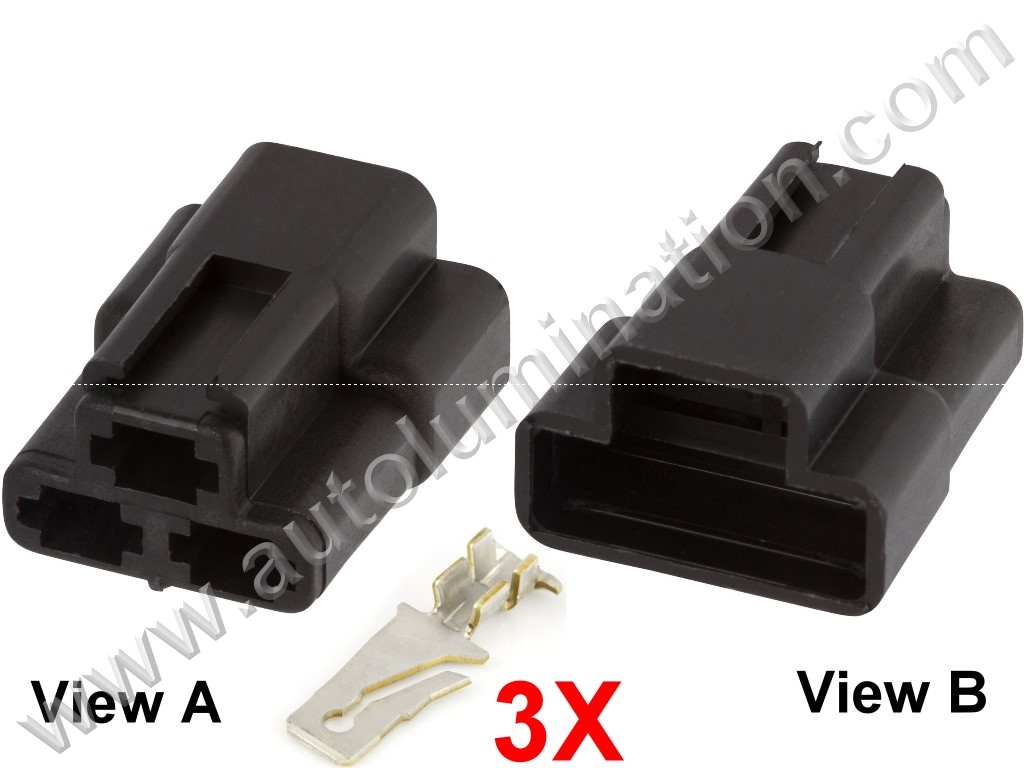 Connector Kit,,02973172,,Packard, Delphi, Aptiv ,56 Series,,black,02973172,,,GM, Chevrolet, Chrysler