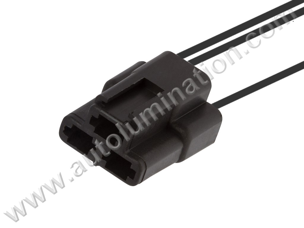 Pigtail Connector with Wires,,02973172,,Packard, Delphi, Aptiv ,56 Series,,black,02973172,,,GM, Chevrolet, Chrysler