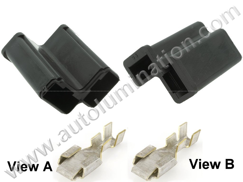 Connector Kit,,02973385,,Packard, Delphi, Aptiv ,56 Series,,black,02973385,,,GM, Chevrolet, Chrysler