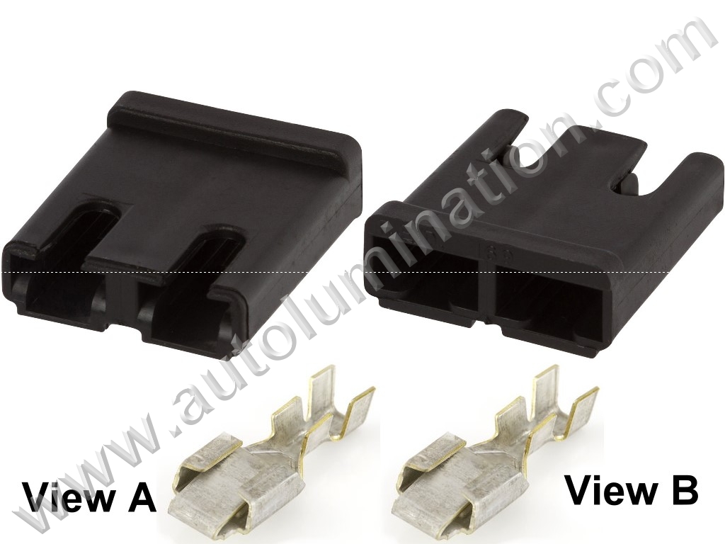 Connector Kit,,02973407,,Packard, Delphi, Aptiv ,56 Series,,black,02973407,,,GM, Chevrolet, Chrysler