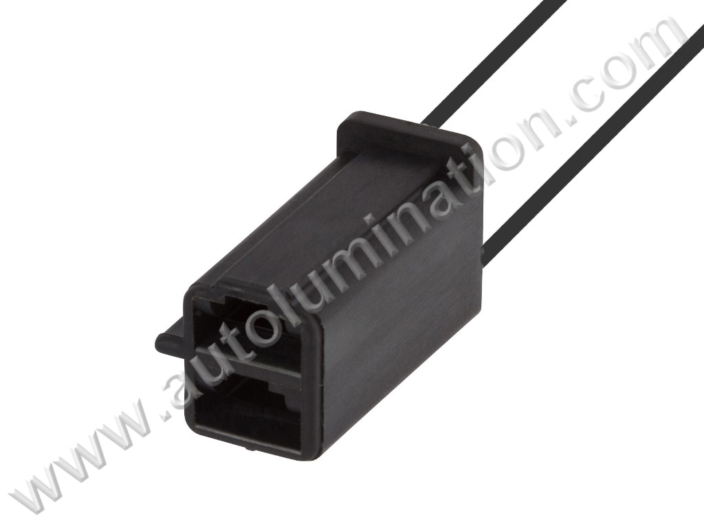 Pigtail Connector with Wires,,02973872,,Packard, Delphi, Aptiv ,56 Series,,black,02973872,,,GM, Chevrolet, Chrysler