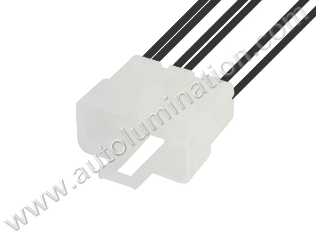 Pigtail Connector with Wires,,02977042,,Packard, Delphi, Aptiv ,56 Series,,natural,02977042,,,GM, Chevrolet, Chrysler