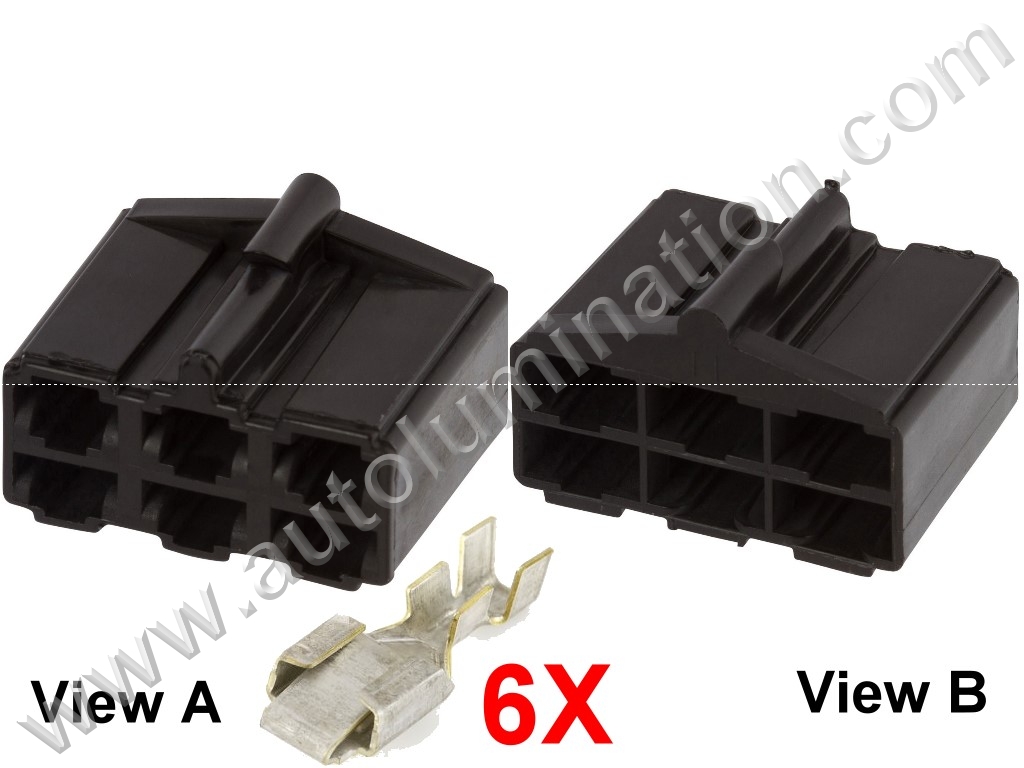 Connector Kit,,02977044,,Packard, Delphi, Aptiv ,56 Series,,black,02977044,,,GM, Chevrolet, Chrysler