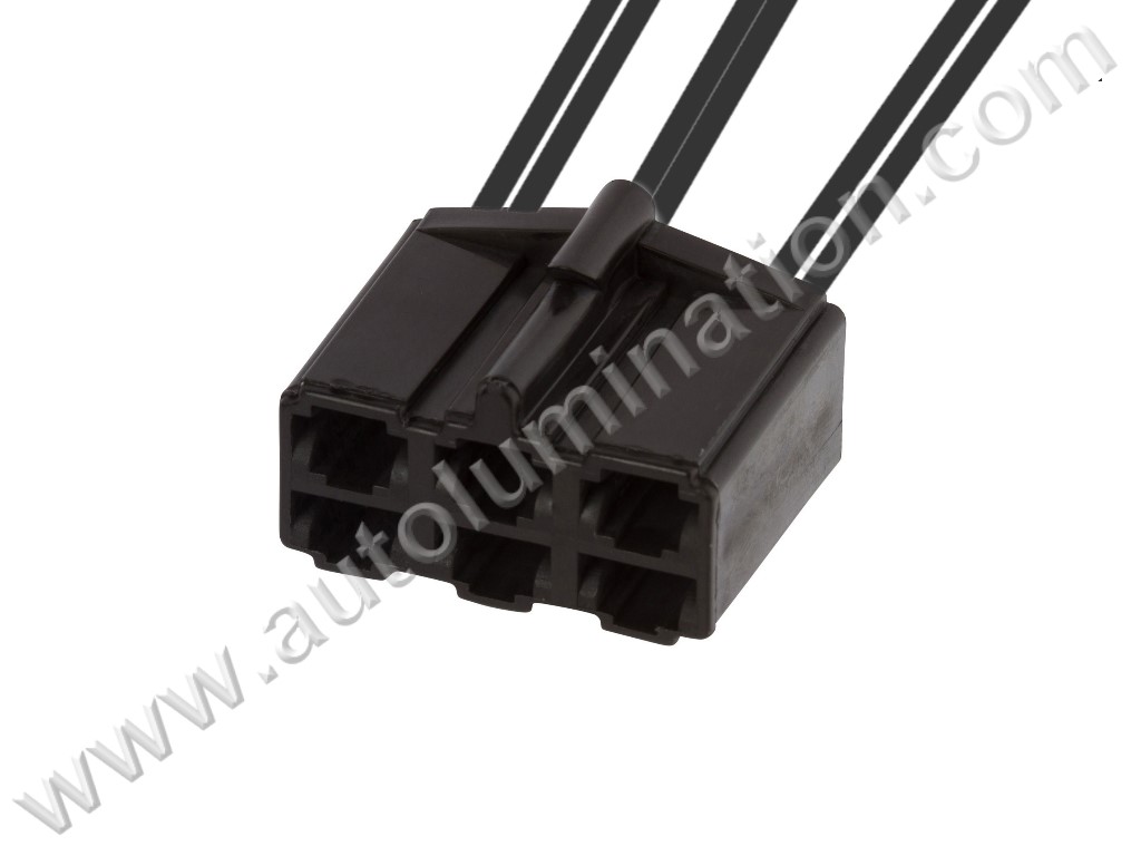 Pigtail Connector with Wires,,02977044,,Packard, Delphi, Aptiv ,56 Series,,black,02977044,,,GM, Chevrolet, Chrysler