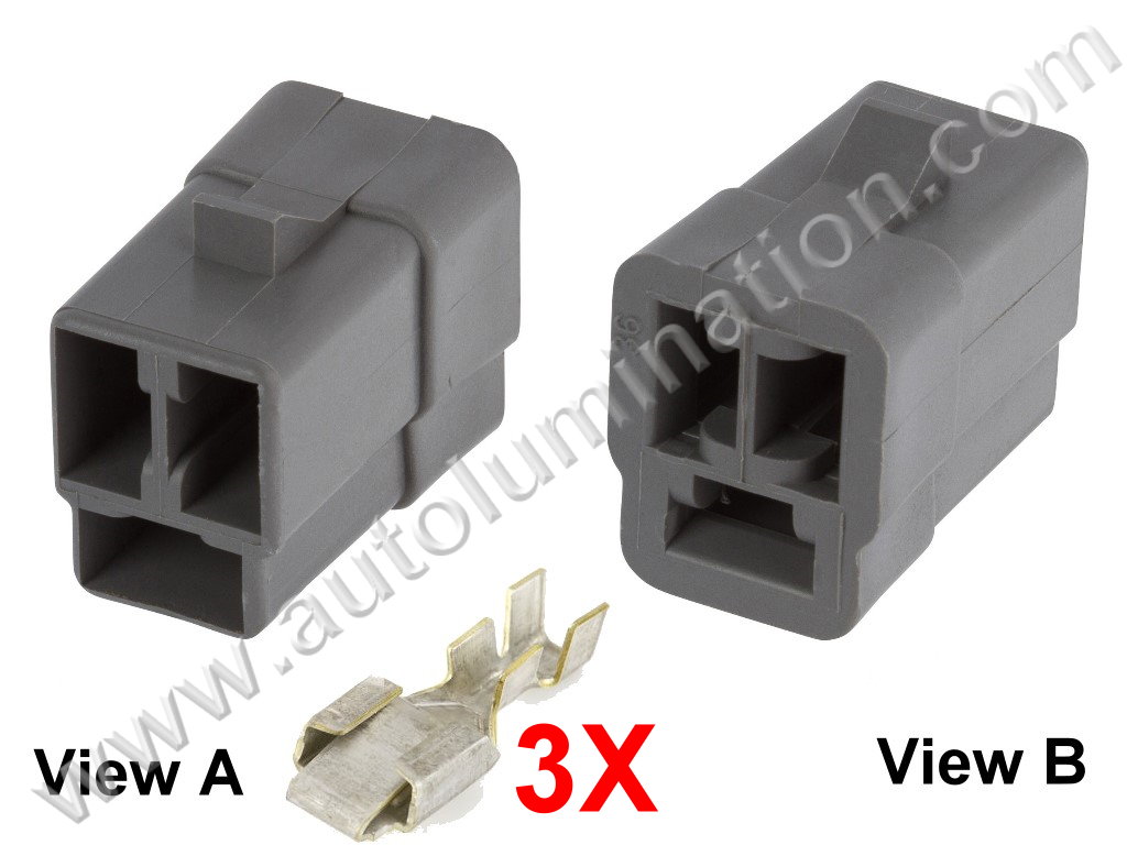 Connector Kit,,02977045,,Packard, Delphi, Aptiv ,56 Series,,gray,02977045,,,GM, Chevrolet, Chrysler