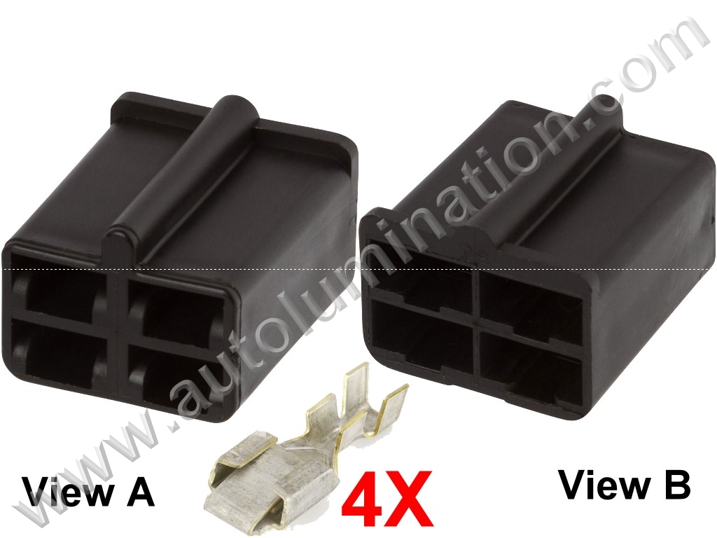 Connector Kit,,02977048,,Packard, Delphi, Aptiv ,56 Series,,black,02977048,,,GM, Chevrolet, Chrysler