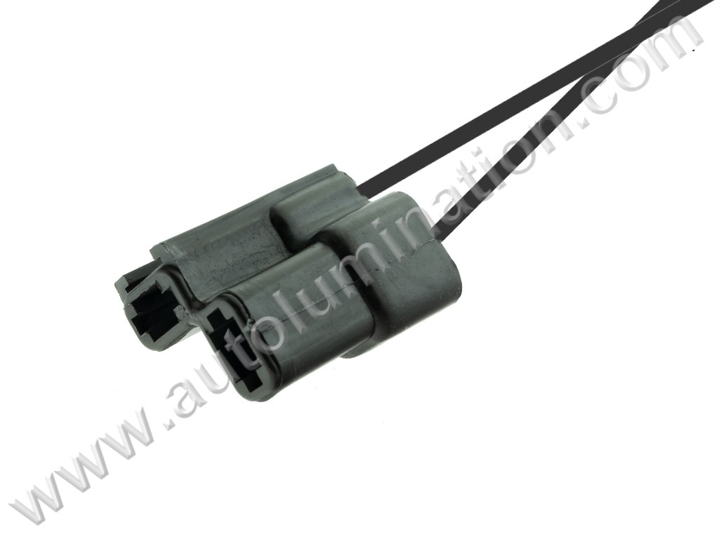 Pigtail Connector with Wires,,02977762,,Packard, Delphi, Aptiv ,56 Series,,black,02977762,,,GM, Chevrolet, Chrysler
