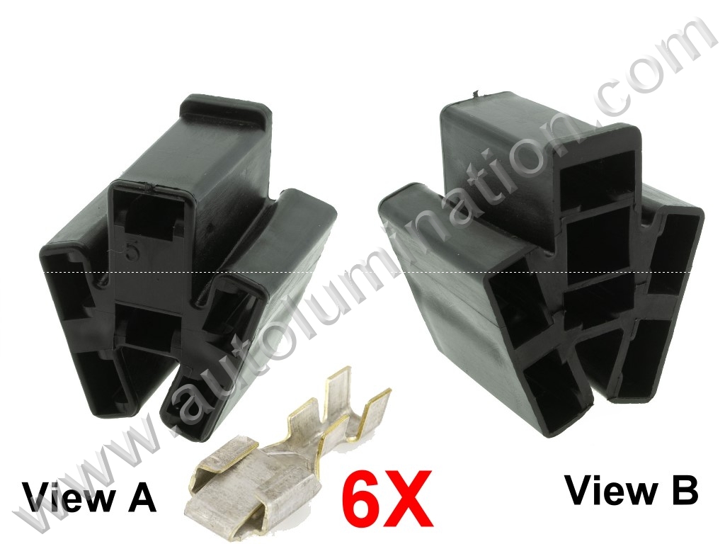 Connector Kit,,02984017,,Packard, Delphi, Aptiv ,56 Series,,black,02984017,,,GM, Chevrolet, Chrysler