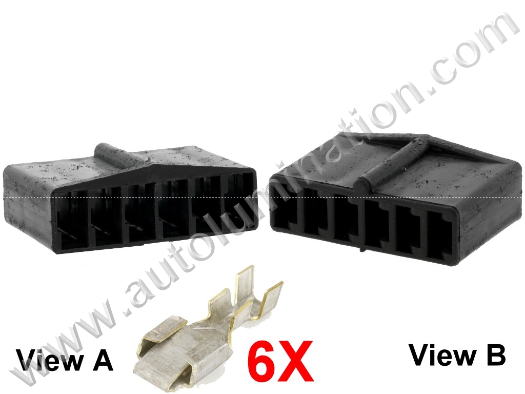 Connector Kit,,06288538,,Packard, Delphi, Aptiv ,56 Series,,black,06288538,,,GM, Chevrolet, Chrysler