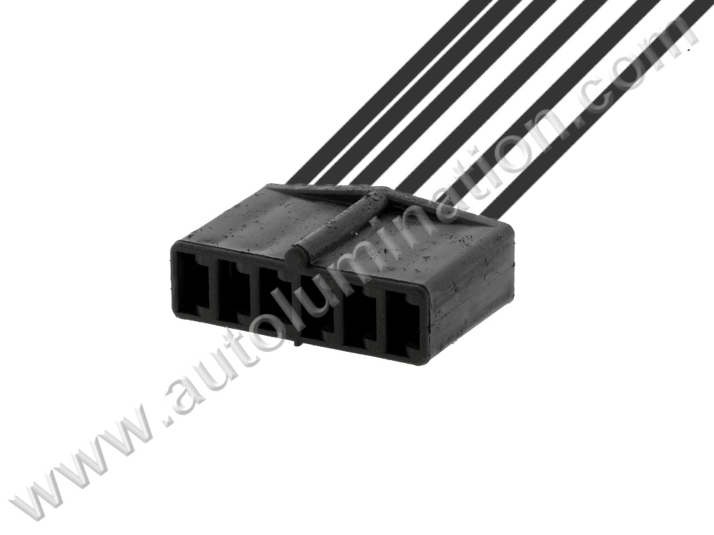 Pigtail Connector with Wires,,06288538,,Packard, Delphi, Aptiv ,56 Series,,black,06288538,,,GM, Chevrolet, Chrysler
