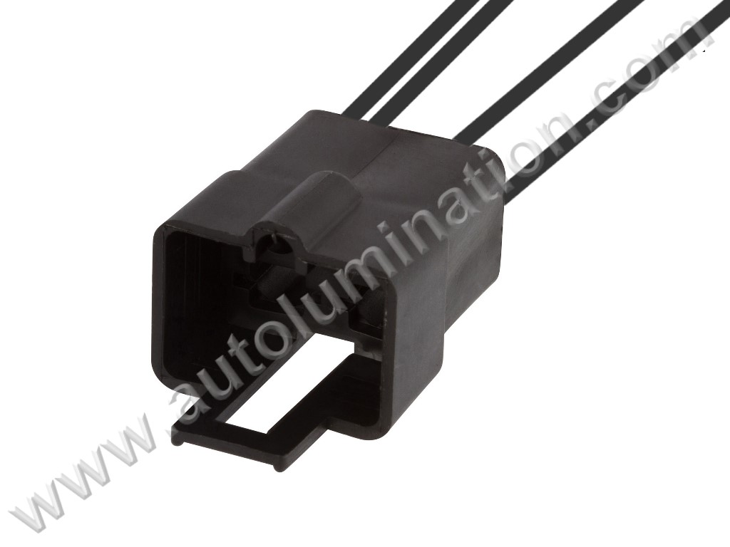 Pigtail Connector with Wires,,06294544,,Packard, Delphi, Aptiv ,56 Series,,black,06294544,,,GM, Chevrolet, Chrysler