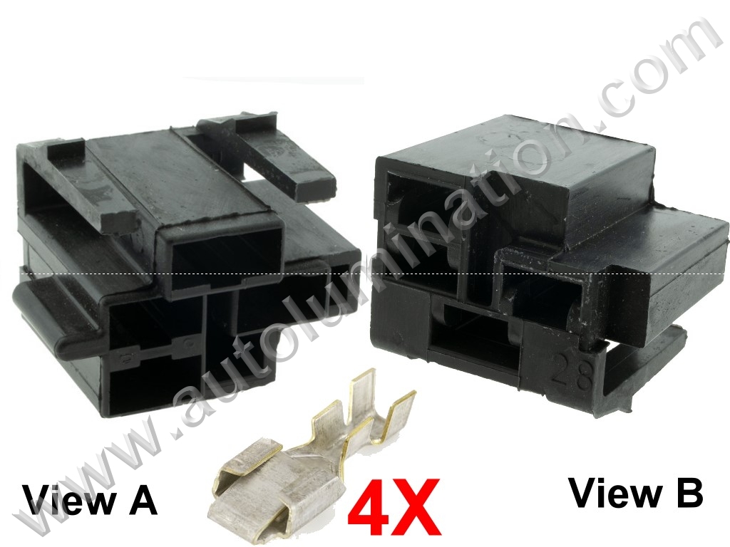 Connector Kit,,06294641,,Packard, Delphi, Aptiv ,56 Series,,black,06294641,,,GM, Chevrolet, Chrysler