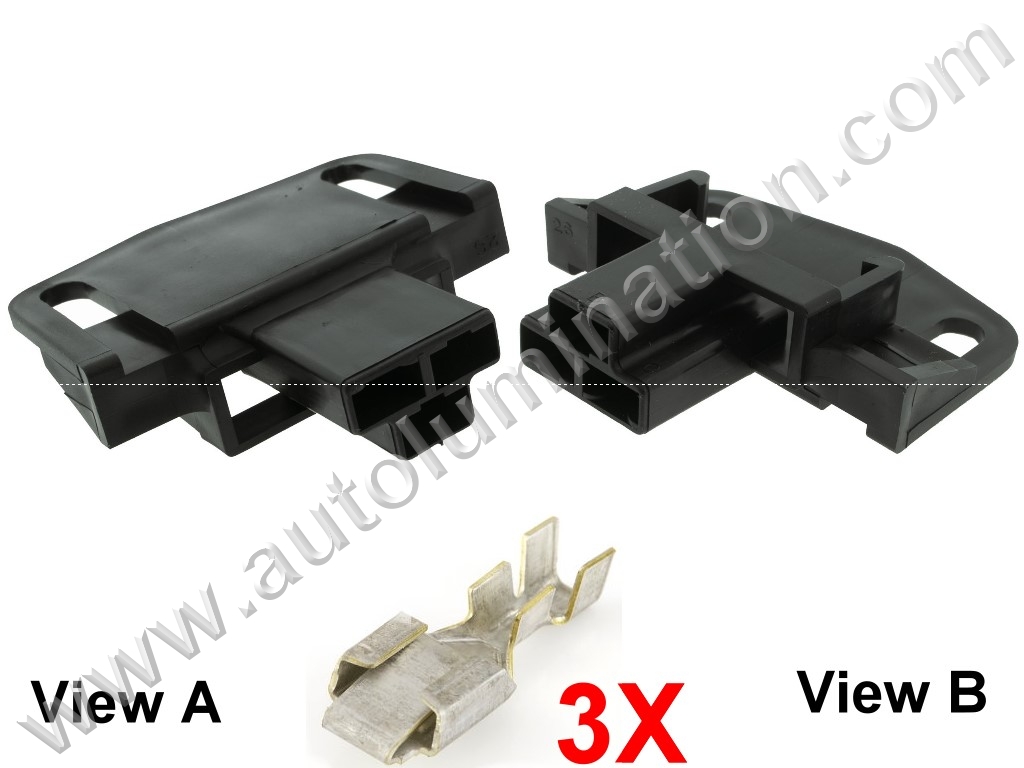 Connector Kit,,08900855,,Packard, Delphi, Aptiv ,56 Series,,black,08900855,,,GM, Chevrolet, Chrysler