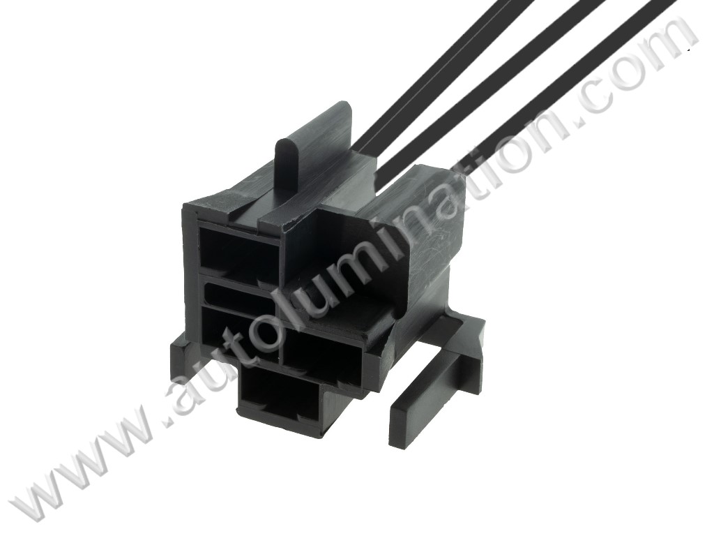 Pigtail Connector with Wires,,08917693,,Packard, Delphi, Aptiv ,56 Series,,black,08917693,,,GM, Chevrolet, Chrysler