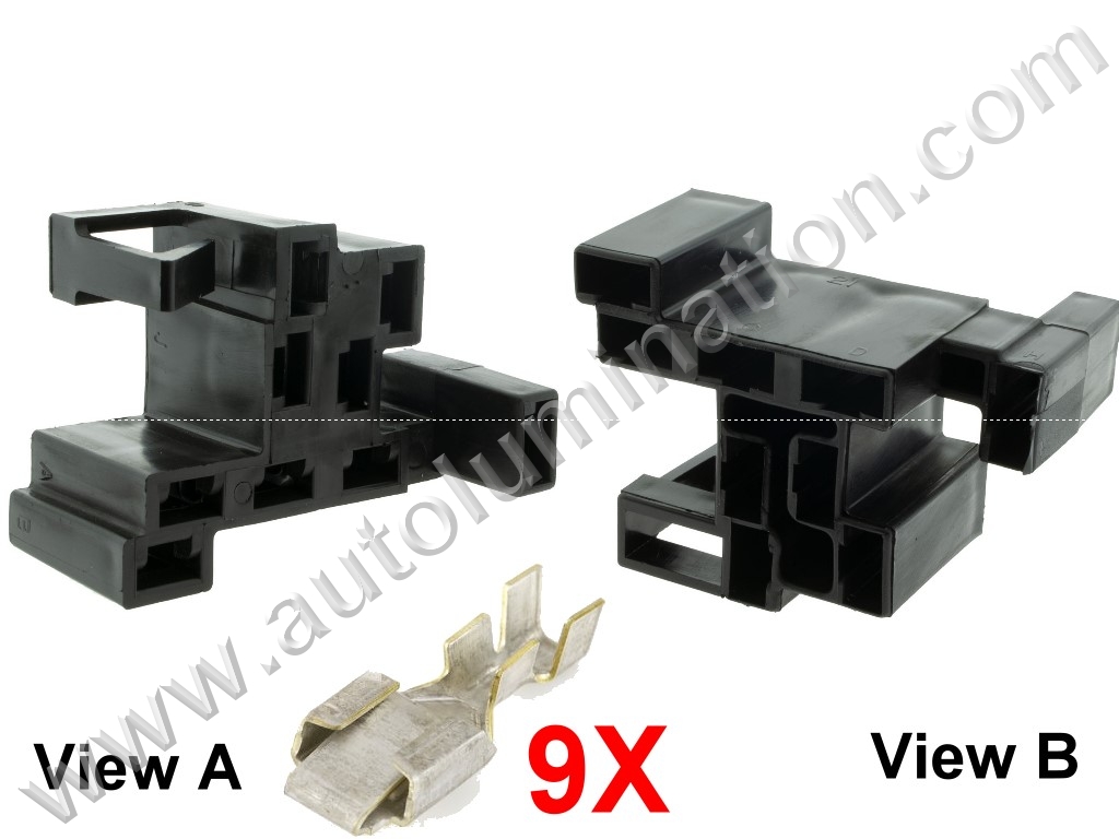 Connector Kit,,12004628,,Packard, Delphi, Aptiv ,56 Series,,black,12004628,,,GM, Chevrolet, Chrysler