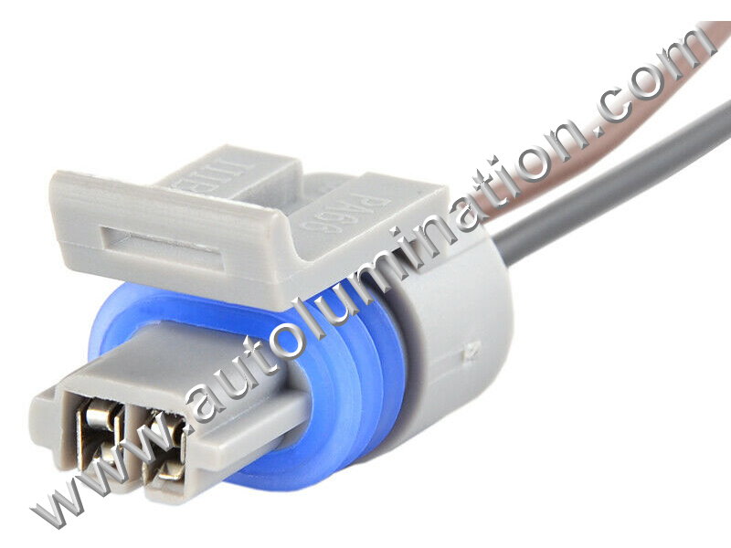 Pigtail Connector with Wires,2pin0051,,,Packard Aptiv Delphi Metripack 150,,,,12162197, PT307,12102620,PT2301, 12124075,15335987,15317832, 88862220, 12046624, 12126468, 1P1016, 85110, 3U2Z14S411EEAA,,GM Intake Air temperature IAT sensors, IAT MAT ACT,,,GM